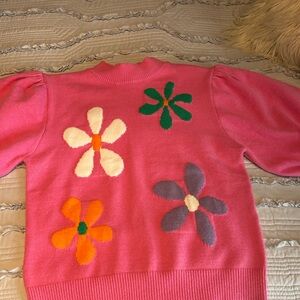 Adorable, soft short sleeve sweater top only worn one time!